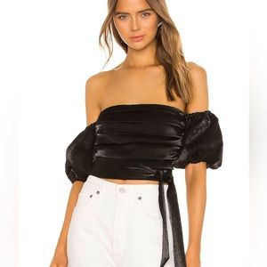 House of Harlow 1960 x REVOLVE Leya Top in Noir